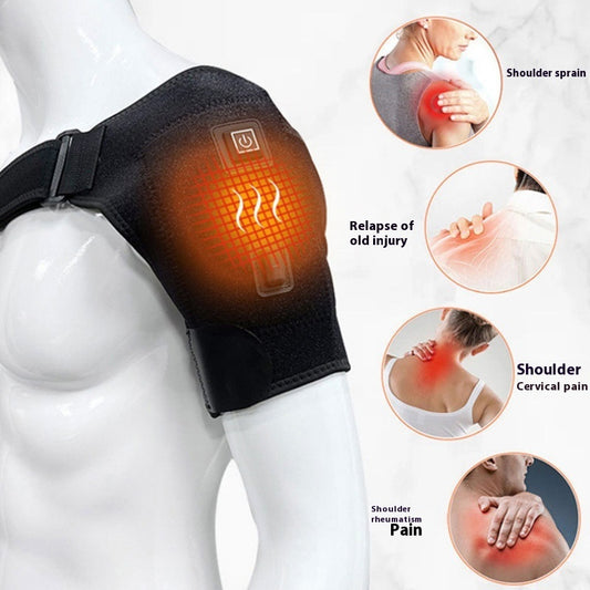 USB Electric Heating Shoulder Pad Shoulder Zhouyan Argy Wormwood Hot Compress Physiotherapy