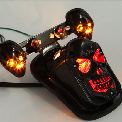 Motorcycle electric car accessories ABS material LED taillights Modified taillights