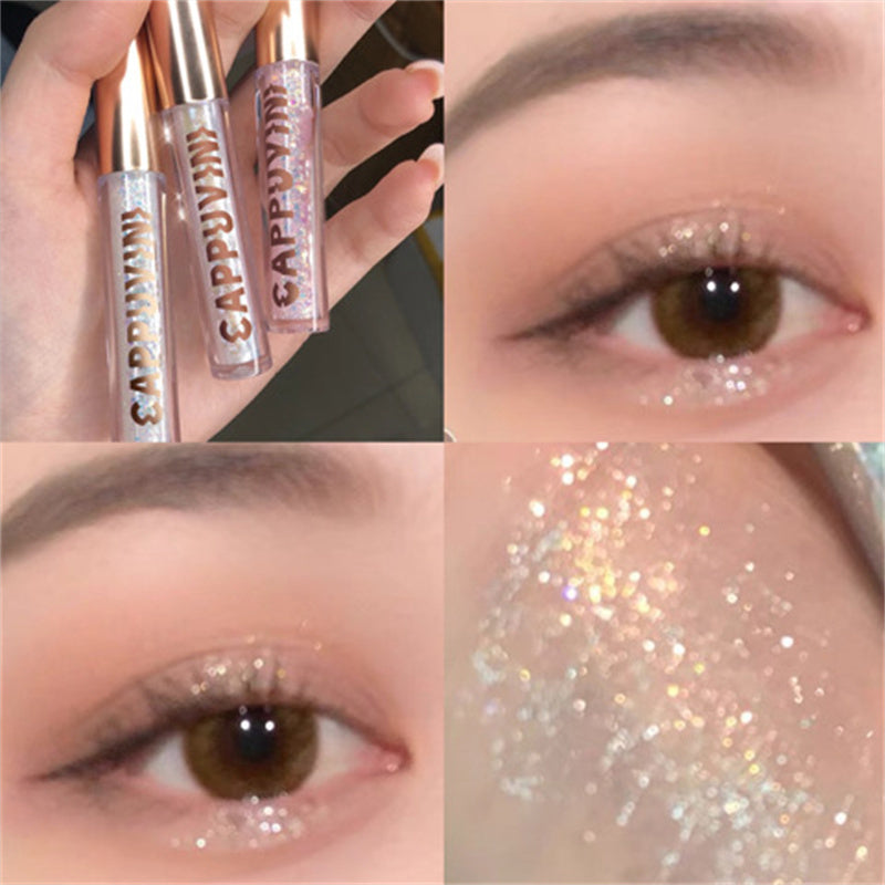 Liquid Eyeshadow Fine Glitter Pearlescent Waterproof