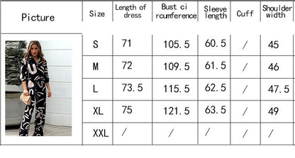Long Sleeve Printed Shirt High Waist Trousers Fashion Suit
