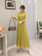 Spring New French Dress Long
